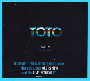 TOTO  ALL IN  1978-2018  REMASTERED BRAND SPANKIN' NEW - 13 DISCS MailedFromL.A. - Picture 1 of 3