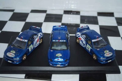 Trofeu Subaru Impreza Code 3 - 3 Car Rally Set in 143rd Diecast - Image 1 of 4