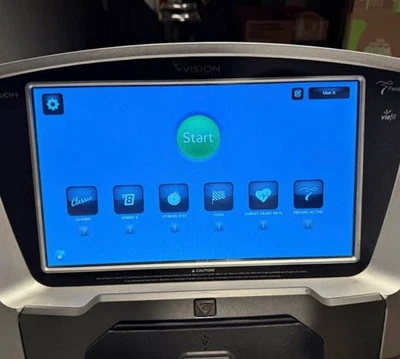 Cinta de Correr Vision Fitness TF-40 Pantalla Táctil Consola/Pantalla Usada con Llave Foto 1 de 4