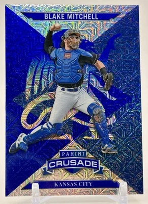 Blake Mitchell - 2025 Panini Crusade Blue Mojo Parallel Card #22 KC Royals - Image 1 of 2