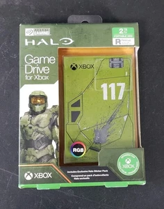 Disco duro de 2 TB Halo Game Drive HDD Seagate Xbox One / Series X|S NUEVO SELLADO - Imagen 1 de 2