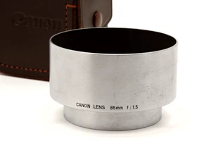 Mint Canon Rangefinder 85mm f1.5 Lens Hood with Case #48518 - Picture 1 of 9