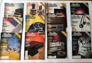 Audio Magazine 1982 Whole Year 12 Issues High Fidelity - Picture 1 of 17