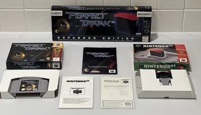 Perfect Dark: Expanded Edition (2000) Nintendo 64 Completo - Expansión muy rara Foto 1 de 4
