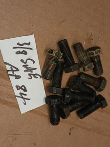 11 PCS 3/8 SAE THREAD BOLTS GRADE 5   (11)   #AP-84 - Imagen 1 de 2