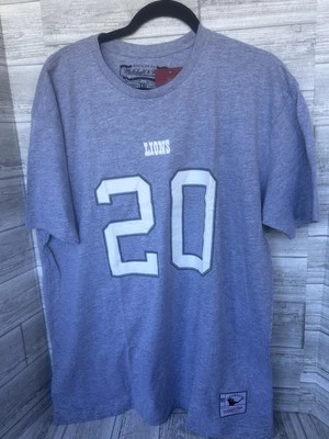 Camisa Mitchell & Ness Detroit Lions Barry Sanders #20 para hombre 2XL - Nueva con etiquetas Foto 1 de 3