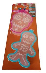 Halloween. Day Of The Dead Cookie Cutters. 2 Pack - Picture 1 of 6