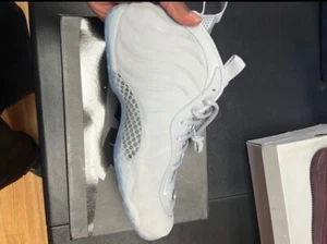 Size 13 - Nike Air Foamposite One PRM Wolf Grey - Picture 1 of 3