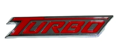 Nuevo emblema turbo montado en maletero GM con letras rojas 14-15 Chevy Malibu LT LTZ Foto 1 de 3