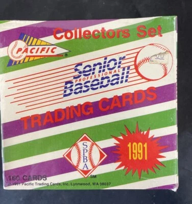 Pacific Collectors Set Senior Baseball 1992 Trading Cards 160 Cards New/Sealed - Image 1 of 4