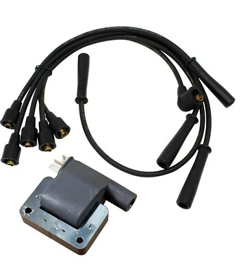 Cables de enchufe de bobina y especificaciones OE para 86-94 Ford Mazda Mercury Subaru Suzuki L4 H4 V6 Foto 1 de 4