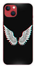 Bedruckte Silikonhülle kompatibel mit Apple iPhone 13 Angel Wings