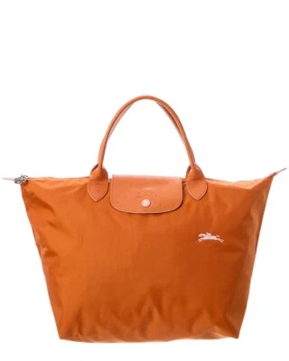 Longchamp Le Pliage Club Large Nylon Short Handle Tote Orange NWT - Image 1 of 4