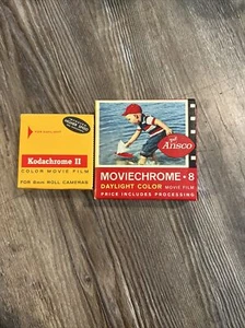 2 Movie Film, Kodak Kodachrome 2/ Ansco MovieChrome - Picture 1 of 3