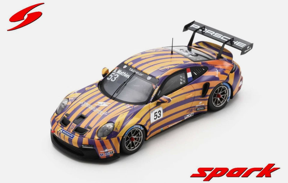 1/43 PORSCHE 911 GT3 CUP SPARK MOTORSPORT CARRERA CUP SPA 2021 SPARK SF260 - Immagine 1 di 1