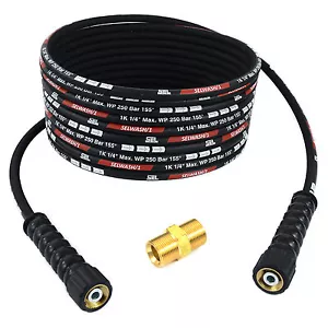ID 6 tuyau de lave-linge haute pression 250 bar 5-30 m M22 pour KARCHER HD HDS - Photo 1/3