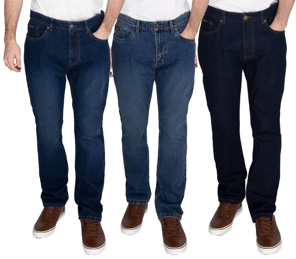 🔥 Men's Pierre Cardin Cotton Comfort Fit Denim Jeans - Straight Leg Casual 🔥 - Image 1 of 1