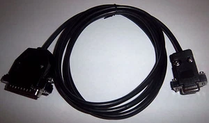 CABLE TYPE B RS232 FANUC HINUMERIK OKUMA TRAUB CNC DNC FOR MILLING MACHINE - Picture 1 of 7