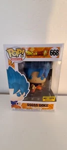 Funko Pop! Dragon Ball Super: SSGSS Goku Hot Topic Exclusivo #668 - Imagen 1 de 6