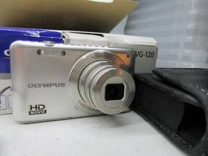 Olympus Digital Camera VG-120 14.0MP Silver Tested - Picture 1 of 3