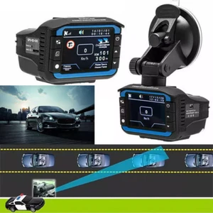 NEW 2IN1 Anti Radar Laser Police Detector Speed Car Recorder Dash Camera Night· - Picture 1 of 15