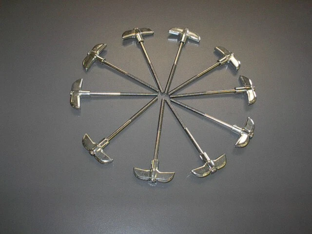 ROGERS BASS DRUM  T RODS N.O.S. USA  - Image 1 of 1