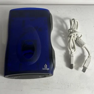 iOmega Zip 100 USB External Disk Drive Z100USBNC Case Untested Parts NO RETURN - Afbeelding 1 van 8