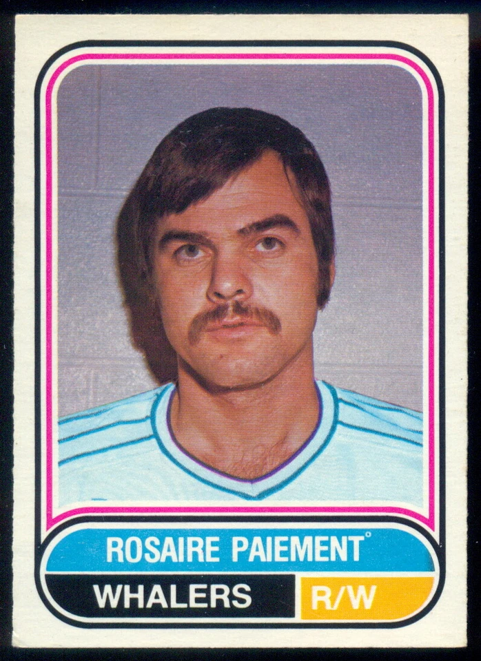 1975-76 OPC O PEE CHEE WHA #106 ROSAIRE PAIEMENT NM NEW ENGLAND HARTFORD WHALERS - Image 1 of 1