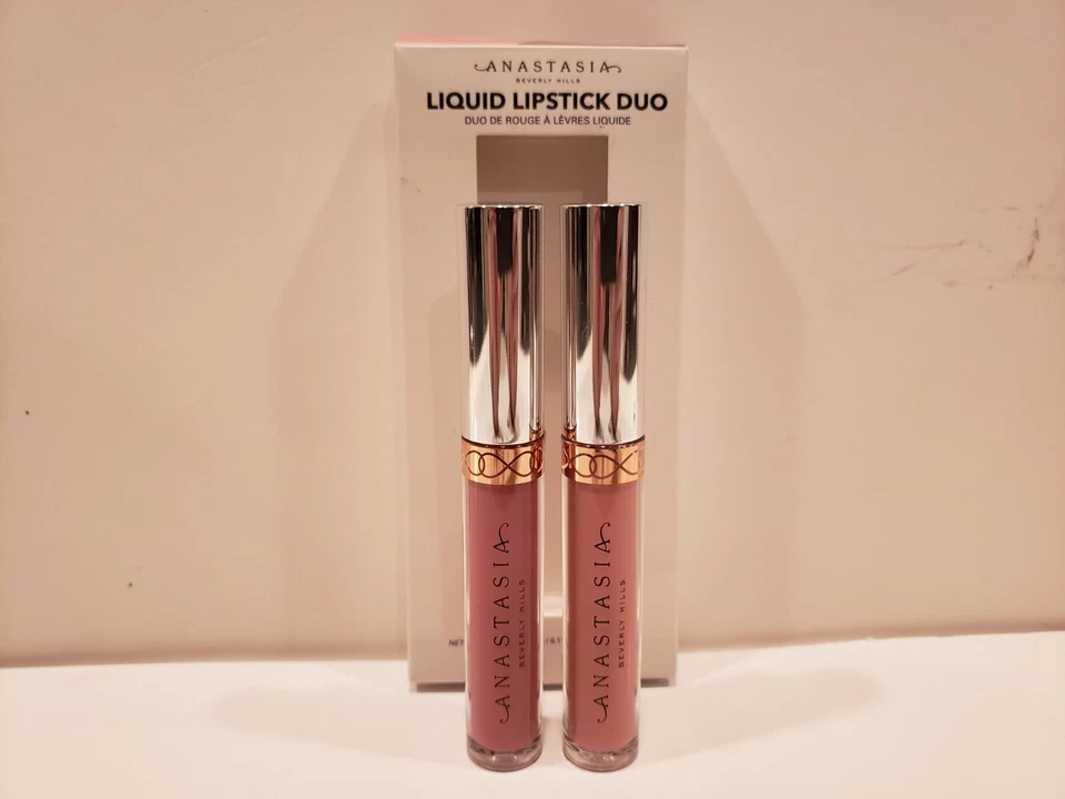 Anastasia Lip Gloss Duo High Shine Crush & Dusty Rose 0.11 Fl Oz Each - Image 1 of 1