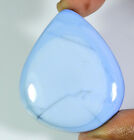 54Cts. Natural Blue Opal Pear Cabochon Loose Gemstone 33X40X07 MM D510