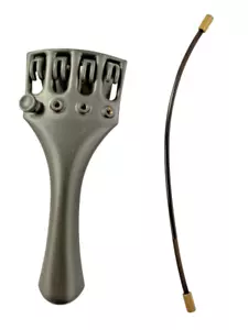 Thomastik Seil für Vioino 3/4 1/2 Aluminium schwarz und Draht Tailpiece Vintage - Bild 1 von 8