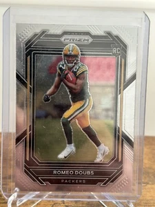 2022 Panini Prizm #337 Romeo Doubs Rookie RC Green Bay Packers - Picture 1 of 2