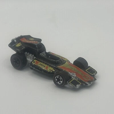 Hot Wheels Redline Flying Colors 1973 Formula Pack Negro Hong Kong Foto 1 de 4