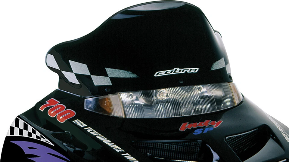 POWERMADD 2001 700 Classic Polaris COBRA W/S LOW BLACK/WHT 10" POL GEN II 11220 - Image 1 of 1