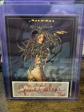 Witchbade Millennium Julie Cialini Autograph Card Dynamic Forces Full Run