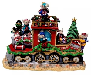 VTG NIB The San Francisco Music Box Company The Mice Train Ornament  - Picture 1 of 7