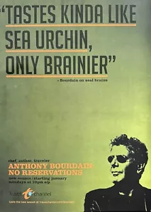 2006 ANTHONY BOURDAIN: NEW RESERVATIONS New Season Travel Channel PRINT AD - Picture 1 of 1