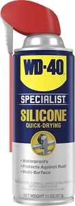 WD-40 Specialist Silicone Lubricant with SMART STRAW SPRAYS 2 WAYS, 11 OZ - Picture 1 of 12