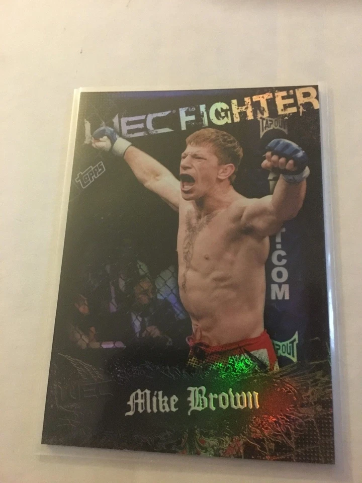 2010 Topps UFC Main Event MIKE BROWN /188 - Image 1 of 1