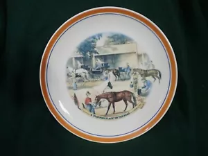 Placa de coleccionista Currier and Ives Woodmere China "Un lugar de parada en el camino" - Imagen 1 de 2