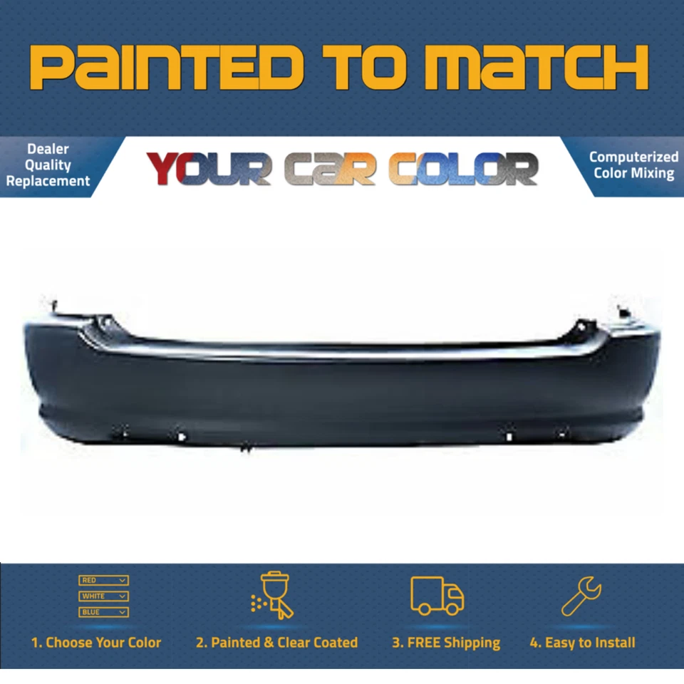 For 1999-2003 LEXUS RX300; Rear Bumper Cover; Painted to Match Foto 1 de 1