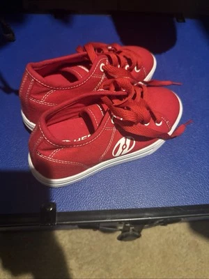 Обувь для коньков Heelys Launch размер 13 для мальчиков девочек красная холщовая - Изображение 1 из 4