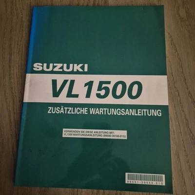 SUZUKI VL 1500 2004 Zusätzliche Wartungsanleitung Reparaturanleitung  - Bild 1 von 3