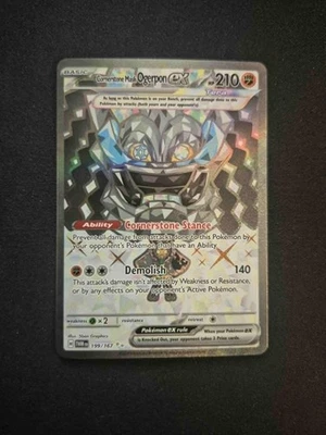 Cornerstone Mask Ogerpon Ex 199/167 NM - Full Art Ultra Rare - Twilight Masquera - Image 1 of 2