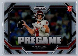 2023 Panini Prizm Draft Picks #PG-8 Jake Haener Pre Game - Picture 1 of 2
