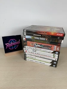 PC Game Bundle  Job Lot Classic Games Sims, Star Wars, Unreal 2, Baldurs Gate - Picture 1 of 5