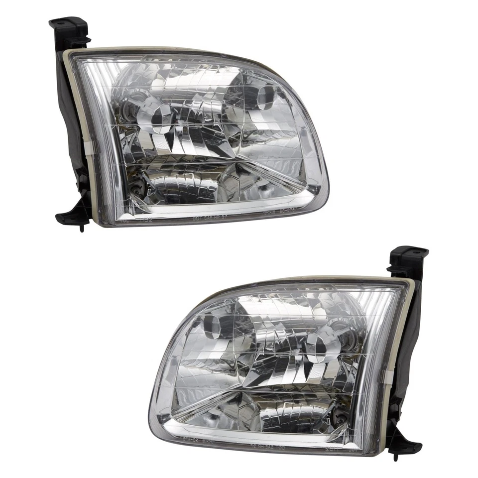 For Toyota Tundra 00-04 Headlight Set Driver & Passenger Side Replacement Foto 1 de 1