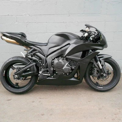 Kit de carenado negro mate FKA para Honda CBR600RR 2007 2008 carrocería de inyección + perno Foto 1 de 4