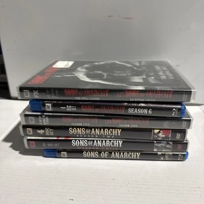 Sons of Anarchy Complete Series Seasons 1-7 DVD Bluray Foto 1 de 4