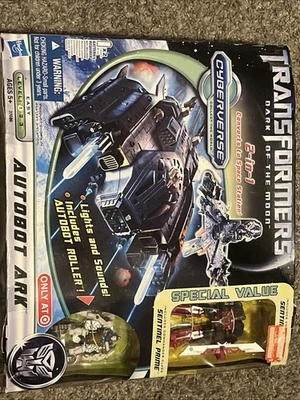 New HTF RARE Transformers 3 DOTM Autobot Ark Cyberverse Sentinel Prime Target - Image 1 of 4